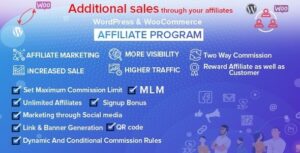 WordPress & WooCommerce Affiliate Program 5.0.0