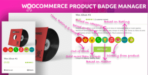 WordPress WooCommerce Badge Manager Plugin 2.4.9