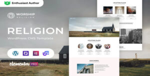 Worship – Religion WordPress Elementor Theme