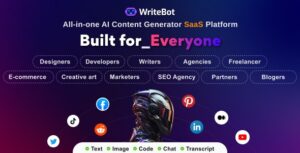 WriteBot AI Content Generator SaaS Platform 2.3.1