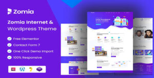 Zomia – ISP & Internet Service WordPress Theme