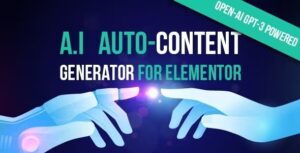 A.I Autocontent for Elementor 1.0