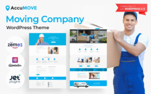 Accumove – Moving Company WordPress Theme 2.0.1