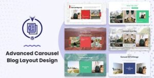 Advanced Carousel Blog Layout Design 1.0.0