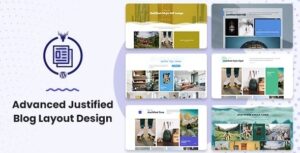 Advanced Justified Blog Layout Design 1.0.0
