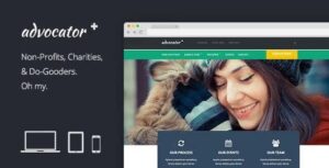 Advocator: Nonprofit & Charity Responsive WordPress Theme 2.5.1