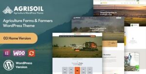 Agrisoil – Agriculture & Organic Farm WordPress Theme 1.0.0