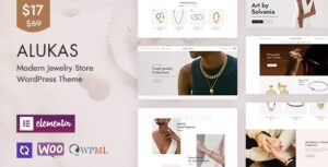 Alukas – Modern Jewelry Store WordPress Theme 1.2.4