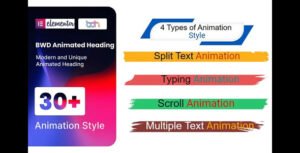Animated Heading WordPress Plugin For Elementor