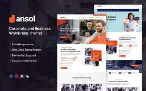 Ansol – Corporate and Business WordPress Theme 1.0.0