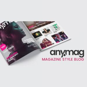 Anymag Magazine Style WordPress Blog 2.8.9