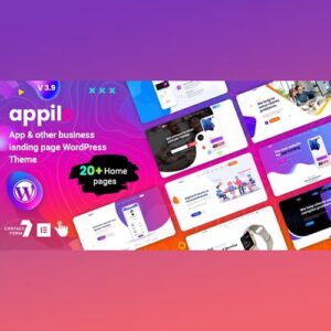 Appilo App Landing Page WordPress Theme 6.2.1
