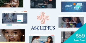 Asclepius – Doctor, Medical & Healthcare WordPress Theme 1.0