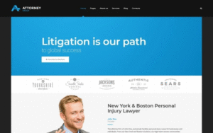 Attorney Group – Law Firm WordPress theme WordPress Theme 1.1.0