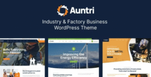 Auntri – Industry & Factory WordPress Theme 1.0.2