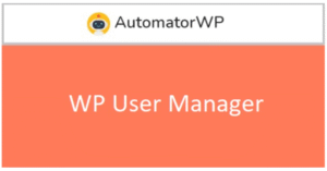 AutomatorWP WP User Manager 1.0.1