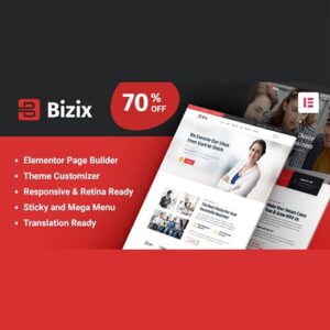 Bizix Corporate and Business WordPress Theme 2.1.0