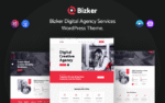 Bizker – Digital Agency Services WordPress Theme. 1.0.0