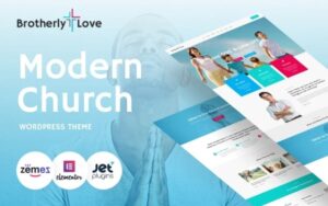 BrotherlyLove – Modern Church WordPress Theme 1.0.1