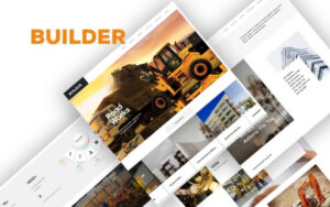Builder Building and Construction WordPress theme WordPress Theme 2.1.0