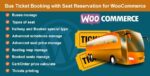 Bus Ticket Booking with Seat Reservation for WooCommerce 1.7