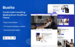 Busito – Comfortable Coworking Meeting Room WordPress Theme 1.0.0