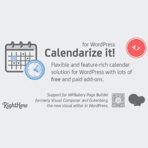 WordPress Plugin Calendarize It 4.9.992.100152