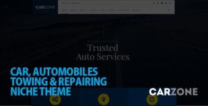 Car Zone – Towing & Repair WordPress Theme 3.7