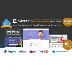 Careerfy Job Board WordPress Theme 9.1.5