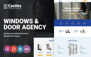 Castles – Windows & Doors Services Store WordPress Theme 1.0.0