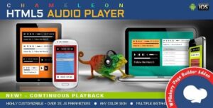 Chameleon Audio Player Addon for WPBakery Page Builder 1.4