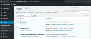 Chimpmatic – WordPress & MailChimp Integration 1.3.6