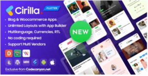 Cirilla – Multipurpose Flutter App For WordPress & Woocommerce 3.0.0