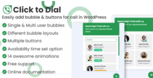 Click to dial – Direct call from website WordPress plugin 1.0