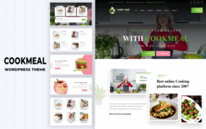Cookmeal – Cooking and Recipe WordPress Theme 1.0.0