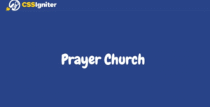 CSS Igniter Prayer Church – WordPress Theme 2.1.2