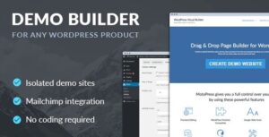 Demo Builder for any WordPress Product 1.7.4