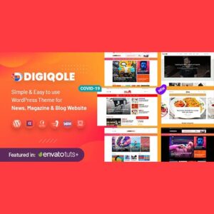 Digiqole News Magazine WordPress Theme 2.0.2
