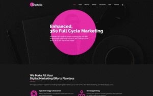 Digitalia – Digital Agency WordPress theme WordPress Theme 1.0.0