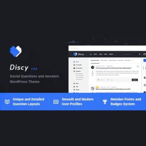 Discy Social Questions and Answers WordPress Theme 4.9
