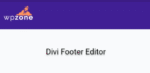 DIVI FOOTER EDITOR Show License 2.1.7