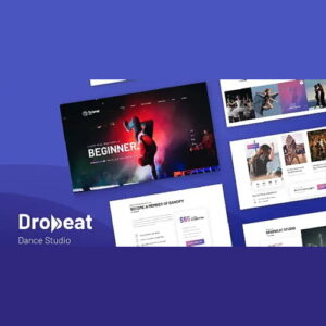 Dropbeat Creative Dance Studio WordPress Theme 1.0