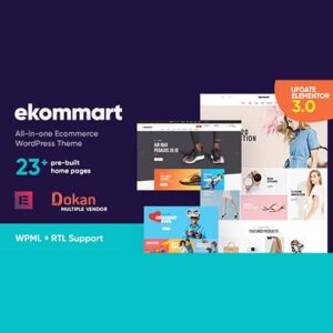 Ekommart All-in-one eCommerce WordPress Theme 3.8.9