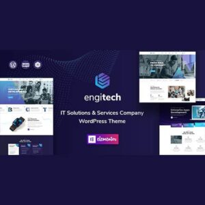 Engitech IT Solutions and Services WordPress Theme 1.8.1