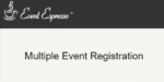 Event Espresso Multiple Event Registration 2.0.20