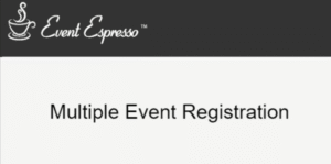 Event Espresso Multiple Event Registration 2.0.20