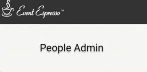 Event Espresso People Admin 1.0.8