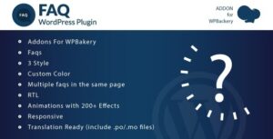 Faq – Addons for WPBakery Page Builder WordPress Plugin 1.0