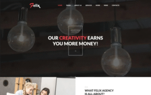 Felix Advertising Agency WordPress theme WordPress Theme 1.0.0
