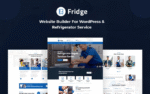 Fridge – Website Builder For WordPress & Refrigerator Service WordPress Theme 1.0.0